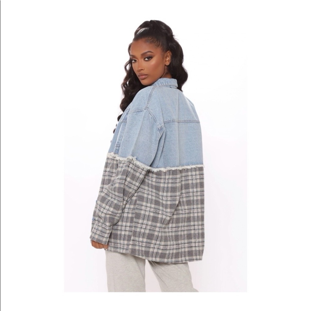 Fashionova Oversized Denim Jacket